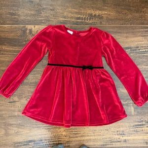 Girls velvet tunic size 6X
